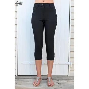 Dámské kalhoty Bleu d'Azur Schwarz 5260285 44