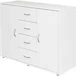 Idea Prádelník 2 dvířka + 4 zásuvky 1507 bílý 240057990