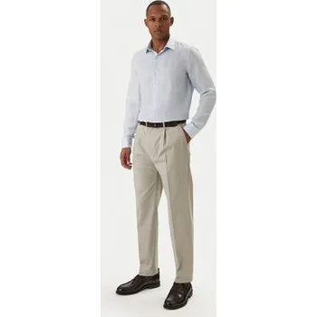 Pánská móda Calvin Klein Košile LV019EU121 Světle modrá Regular Fit 39