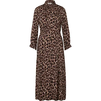 Dámské šaty 725865 - Tchibo - Košilové šaty s potiskem - pro ženy - vel. 36 - barva: béžová/s potiskem