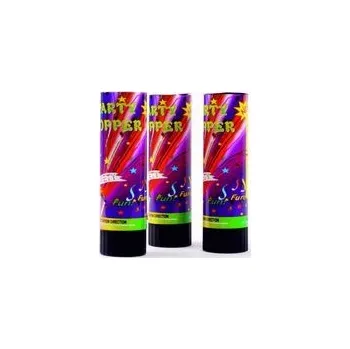 Konfeta Vystřelovací konfety 9425 15cm, 3 ks