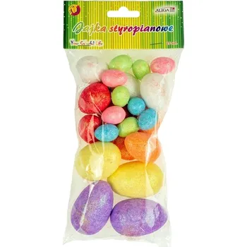 Set školních potřeb Jajka styropianowe WPJ-7477 brokatowe., Aliga