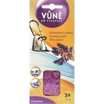 Vůně do vysavače Vůně do vysavače LEVANDULE 3 x 10 g