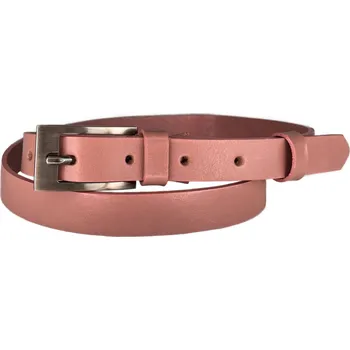 Opasek PENNY BELTS Kožený opasek 20-184-503 růžový - 75 cm