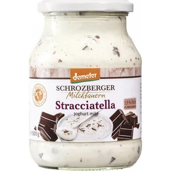 Schrozberger Milchbauern Schrozberger Jemný jogurt Stracciatella 500 g bio BIO Množství: 3 ks