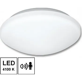 Ecolite LED stropní a nástěnné svítidlo VICTOR 18W denní bílá s HF senzorem IP44 W131/LED-4100 W131/LED-4100