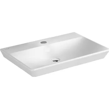 VITRA T4 umyvadlo na desku 60 cm, s otvorem pro baterii, bez přepadu