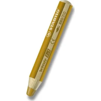 Pastelka STABILO woody extra zlatá 880/810