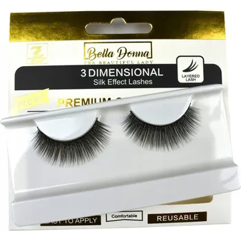 Péče o řasy a obočí UMĚLÉ HEDVÁBNÉ ŘASY NA PÁSKU 5D - 3D47