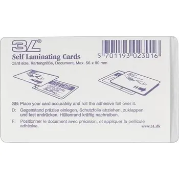 Samolaminovací fólie, 100 ks, 66 x 100 mm