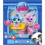 Littlest Pet Shop balení 2 figurek Petfluenceři MIX - pejsek a zajíček