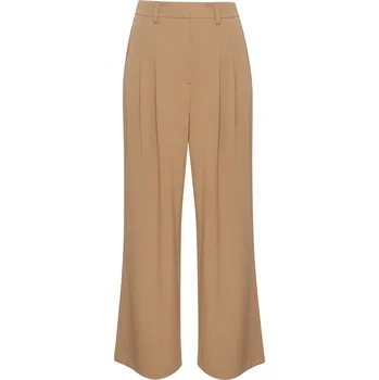 Dámské kalhoty MOSS COPENHAGEN Hellbraun 8438651 XL