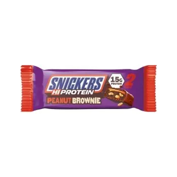Snickers Hiprotein bar 55 g - Peanut Brownie PROŠLÉ DMT 6.8.2025 + Sleva 3 % pro registrované