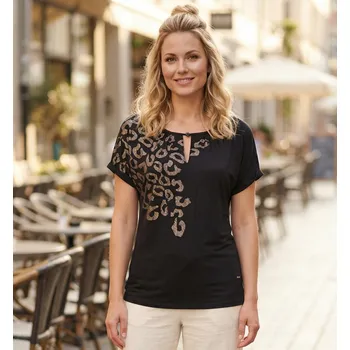 Dámské tričko Dámské triko ALTISPORT DAFFY ČERNÁ S