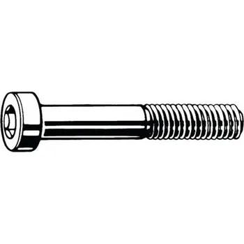 Šroub Šroub s nízkou hlavou s vnitřním šestihranem DIN 7984 Nerezocel A2 Pravý M5X10