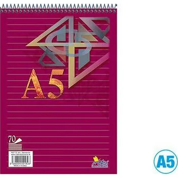 Blok spirála hlava A5 linka 15074