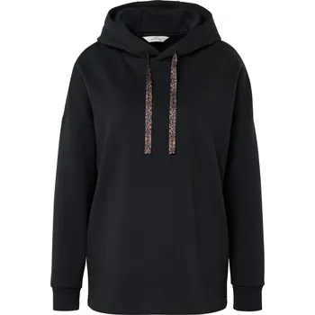 Dámská mikina 714593 - Tchibo - Dlouhá mikina s kapucí - pro ženy - vel. S 36/38 - barva: černá