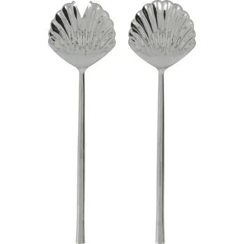 Příbor House Doctor Salátový příbor Fan Silver