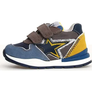 Chlapecké tenisky Naturino Blau/ Gelb/ Hellbraun 8487068 29