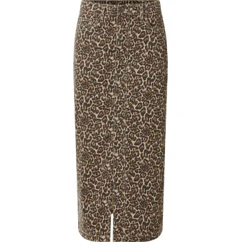 Dámská sukně esmara® Dámská džínová midi sukně (vzorovaná, 36)