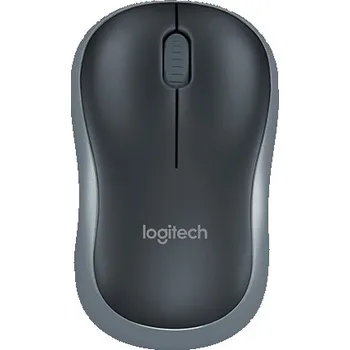 Počítačové příslušenství Logitech M185 nano/Kancelářská/Optická/1 000 DPI/Bezdrátová USB/Šedá 910-002235