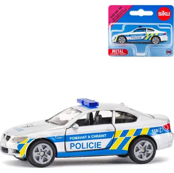 Dětské zboží SIKU Auto česká Policie BMW M3 Coupé CZ design kovový model