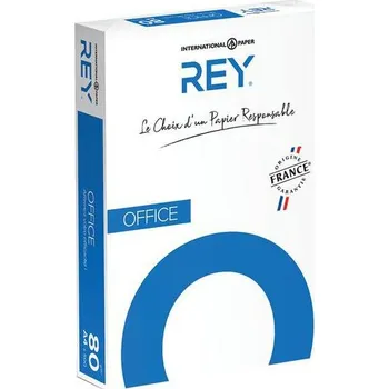 Kancelářský papír Kancelářský papír Rey A4, 500 listů, 80 g, bílý