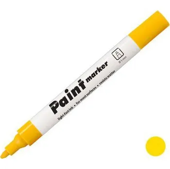 Popisovač CENTROPEN 9100 LAKOVÝ značkovač, žlutý