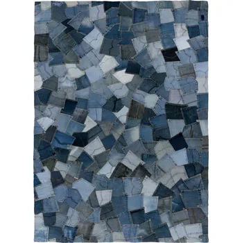 Koberec Ručně všívaný kusový koberec My Denim Pocket 465 Blue, 80x150, modrá, chodba / předsíň, Obsession - 1 rok na vrácení + DOPRAVA ZDARMA k Vám i zpět