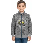 CHLAPECKÁ MIKINA NA ZIP S TRAKTOREM NOVINKY Barva: Šedá, Velikost: 110