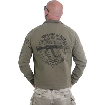 Pánská jarní bunda Yakuza Side overshirt 12062 grape leaf velikost: 4XL