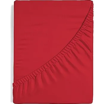 Prostěradlo Matějovský Červené JERSEY PREMIUM Jersey PREMIUM 90-100 x 200-220/30