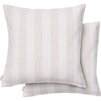 Kave Home Set dvou bavlněných povlaků na polštář Macie 50 x 50 cm