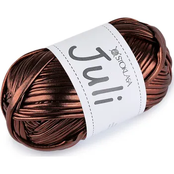 Příze Pletací příze Juli metalická 100 g