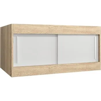 Šatní skříň Nástavec na šatní skříň 100cm -Sonoma / Bílá