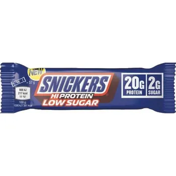 Mars Snickers Low Sugar High Protein Bar 57g Arašídové máslo