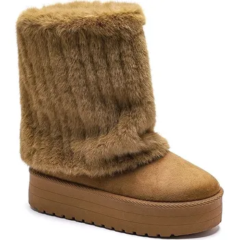 Dámské kozačky Boty C'M Hellbraun 2400469 41