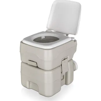 Chemické WC Chemická toaleta na zahradu 20651 20 l šedá/bílá 