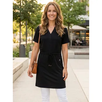 Dámské šaty Dámské šaty KIXMI PRISSY ČERNÁ L