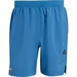 Pánské sportovní kraťasy adidas TECH ESSNTIALS WORKOUT 3 STRIPES SHORTS XL7" Modrá, Černá