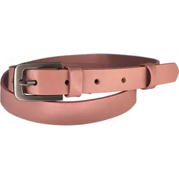 Opasek PENNY BELTS Kožený opasek 20-204-503 růžový - 80 cm