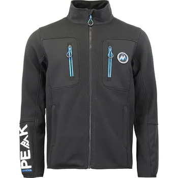 Pánská větrovka Bunda Peak Mountain Schwarz 3621726 L