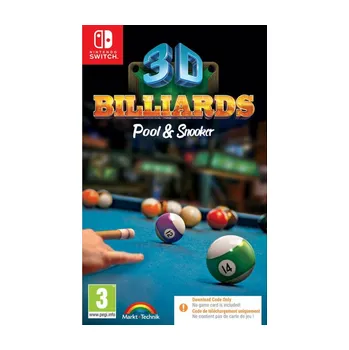 Hra pro Nintendo Switch 3D Billiard Pool & Snooker (Switch) Code in a box