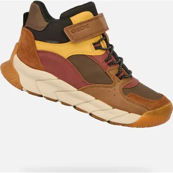 Dámská obuv Chlapecká kotníková obuv Geox Flexyper Pro Boy B hnědá 30