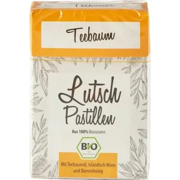 Bonbon Aries Pastilky Tee Tree 30 g bio BIO VEGETARIAN Množství: 1 ks