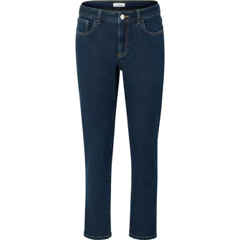 Dámské džíny 725744 - Tchibo - Džíny straight – střih »Juna« - pro ženy - vel. 36 - barva: modrá