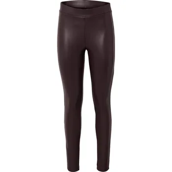 Dámské legíny 725704 - Tchibo - Legíny v koženém vzhledu - pro ženy - vel. XL 48/50 - barva: hnědá