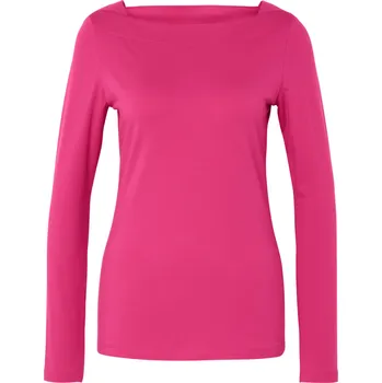 Pánská móda 725652 - Tchibo - Triko s dlouhým rukávem - pro ženy - vel. L 44/46 - barva: růžová
