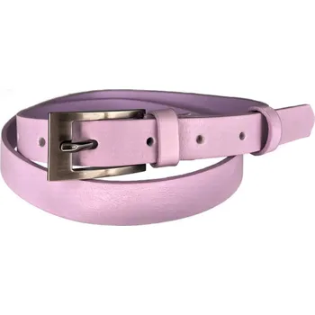 Opasek PENNY BELTS Kožený opasek 20-184-06 lila - 85 cm