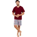 Pánské pyžamo REGINA 505 bordó